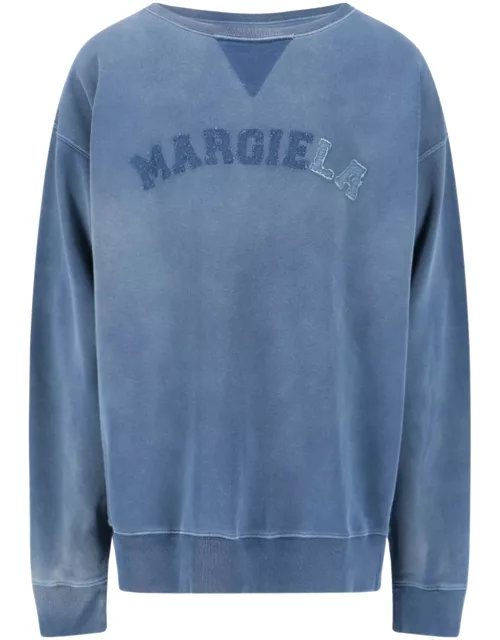 Maison Margiela Logo Crewneck Sweatshirt