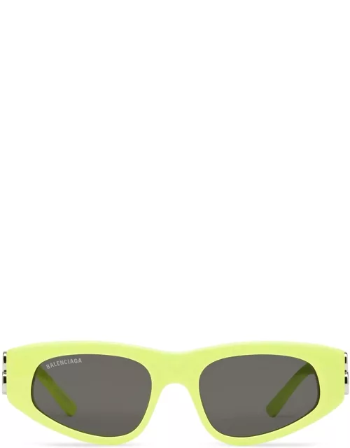 Balenciaga Eyewear Bb0095s-007 - Dynasty Yellow Sunglasse