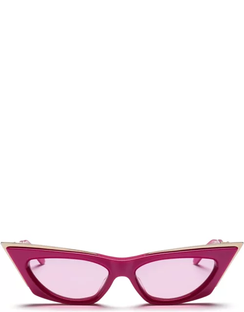 Valentino Eyewear V-goldcut I - Pink / White Gold Sunglasse