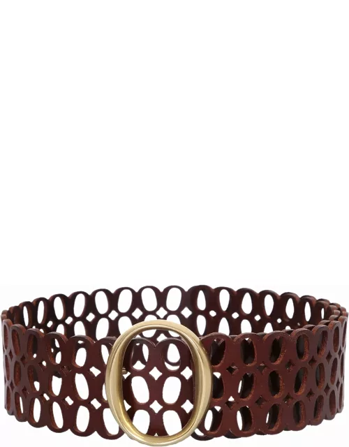 Orciani Buckle Perforated Belt