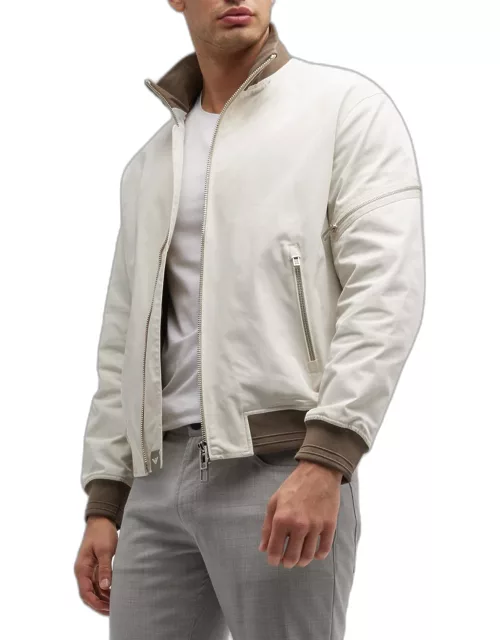 Men's Full-Zip Blouson Jacket