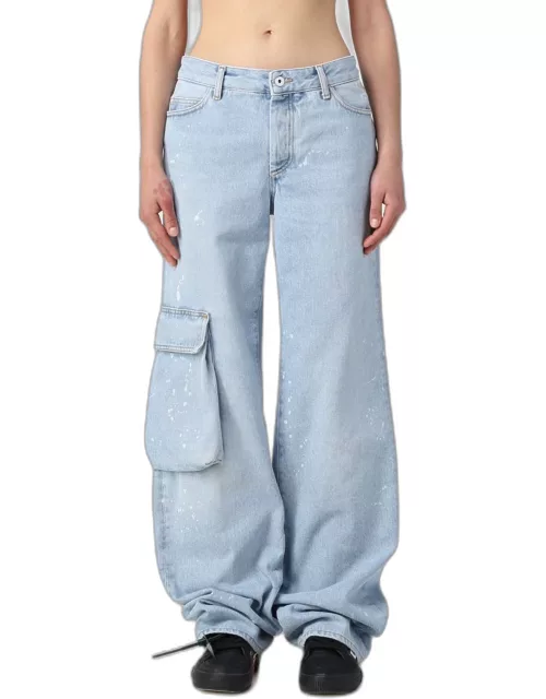 Jeans OFF-WHITE Woman colour Deni