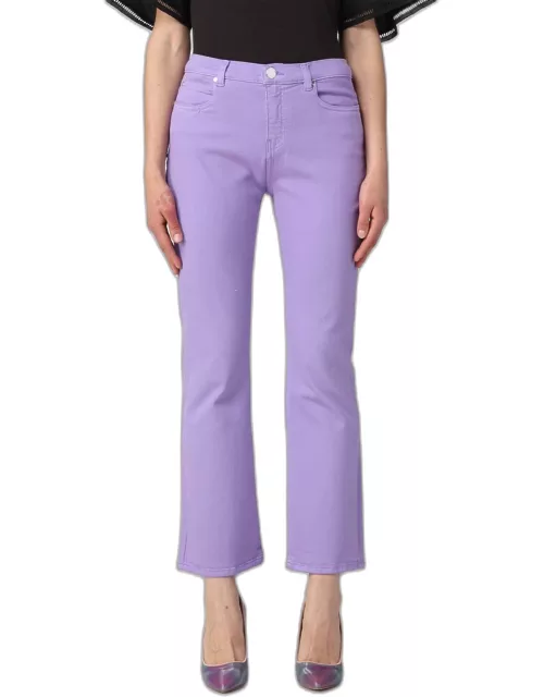 Jeans PINKO Woman colour Violet