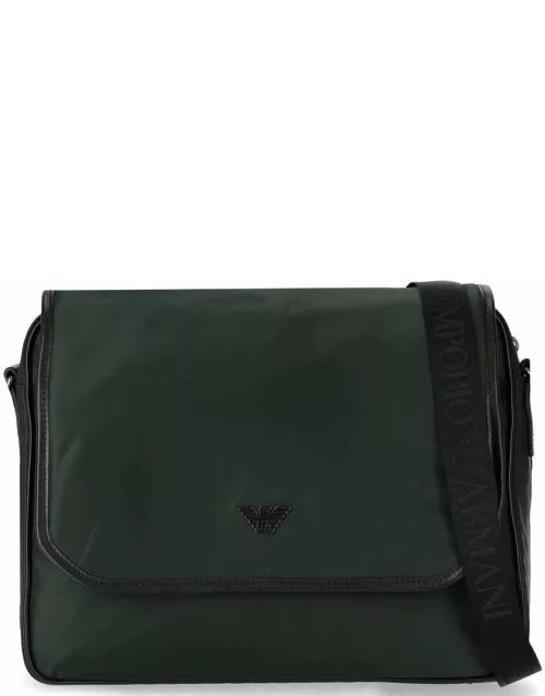 Emporio Armani Messenger Green Bag