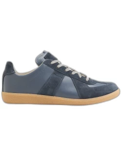 Men's Replica Leather/Suede Low-Top Sneaker