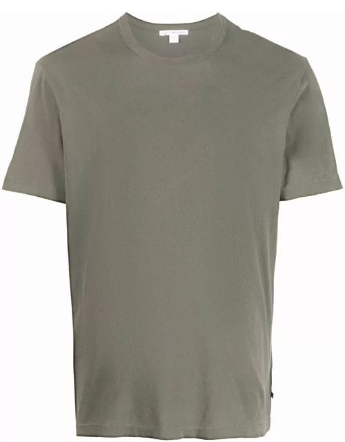 Dove grey cotton t-shirt