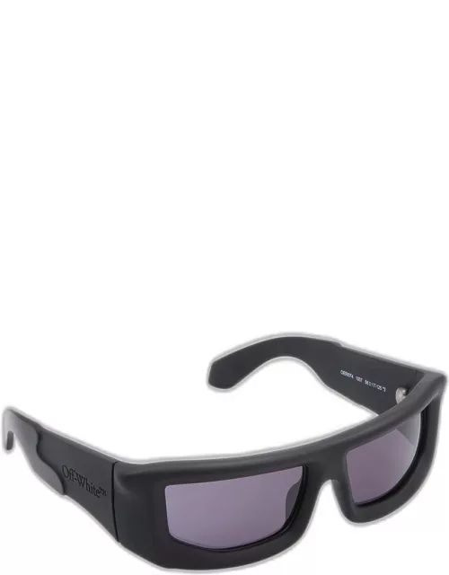 Men's Volcanite Acetate Wrap Sunglasse