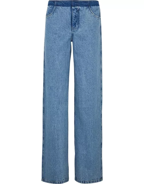 Christopher Esber Wide-leg Jeans - Indigo
