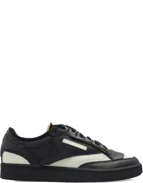 Maison Margiela Leather And Fabric Sneaker