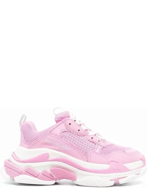 Triple S pink trainer
