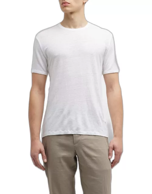Men's Piece-Dyed Linen T-Shirt