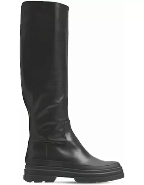 Max Mara Accessori Beryl Leather Boot