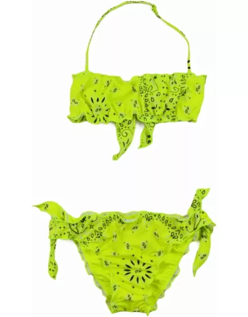 MC2 Saint Barth Bikini Swimsuit With Bandana Print