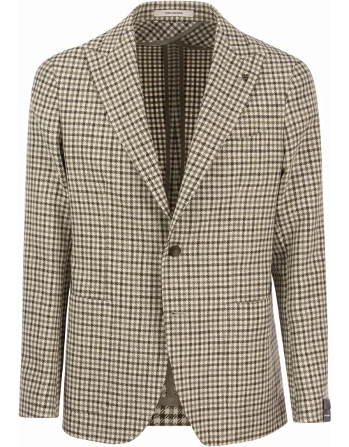 Tagliatore Jacket With Checked Pattern