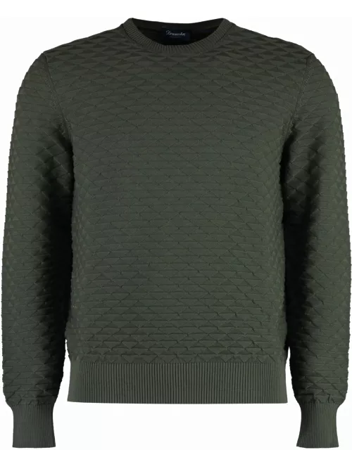 Drumohr Cotton Long Sleeve Sweater