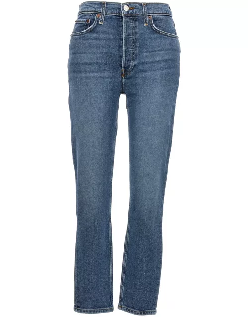 RE/DONE Jeans 90s High Rise Ankle Crop