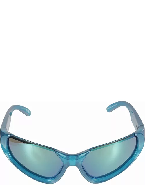 Balenciaga Eyewear Logo Embossed Cat Eye Sunglasse