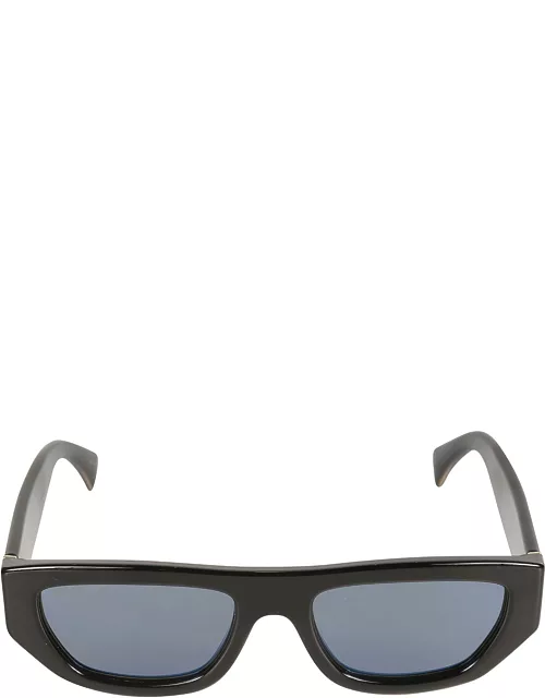 Gucci Eyewear Rectangular Frame Logo Sided Sunglasse