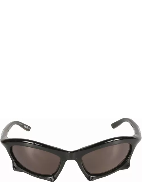 Balenciaga Eyewear Cat Eye Logo Sunglasse