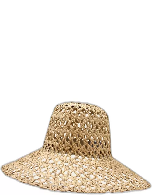 Espalier Raffia Large Brim Hat