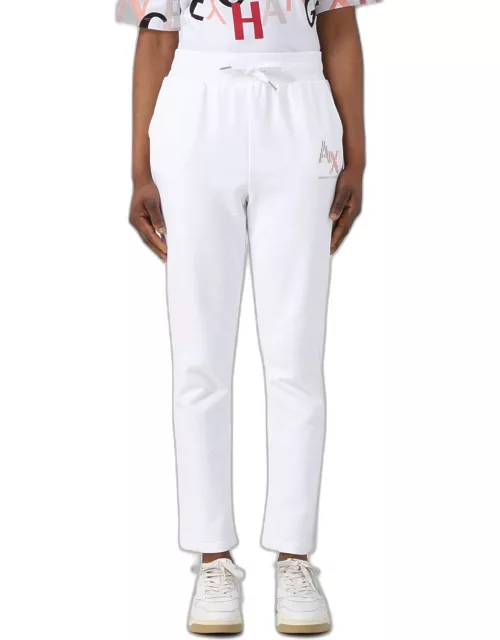 Pants ARMANI EXCHANGE Woman color White