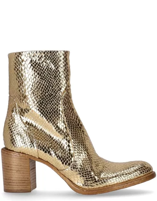 Strategia Candy Gold Ankle Boot