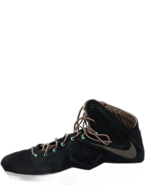 Nike Lebron Black Suede 10 EXT QS Sneaker