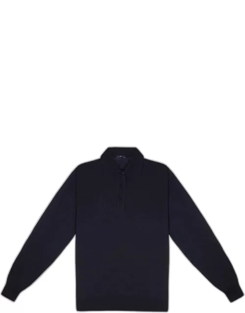 Larusmiani Long Sleeve Polo coppa Europa Sweater