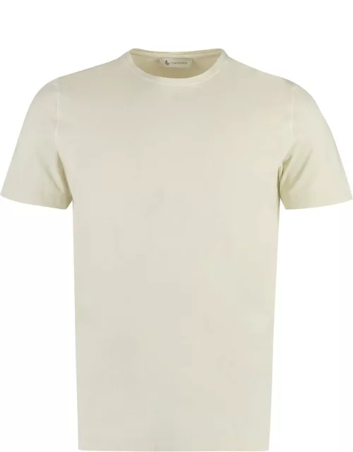 Piacenza Cashmere Cotton Crew-neck T-shirt