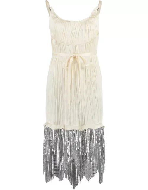 Paco Rabanne Pleated Dres
