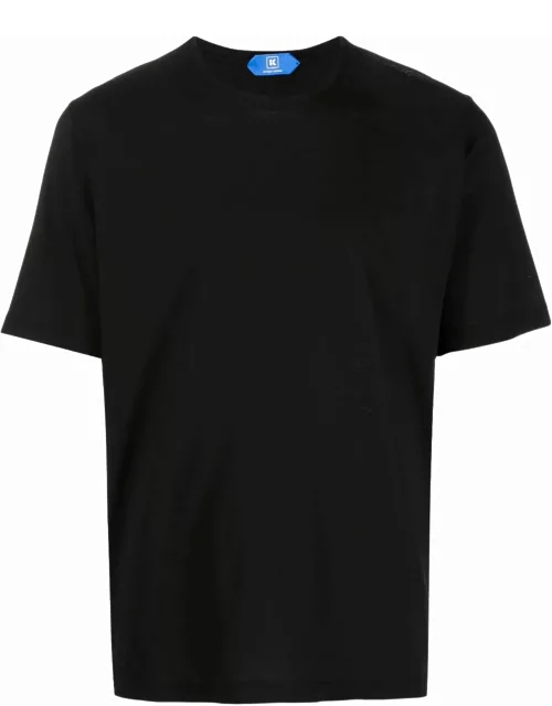Kired Black Jersey Cotton T-shirt