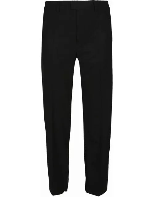 Off-White Embroidered Slim Zip Trouser