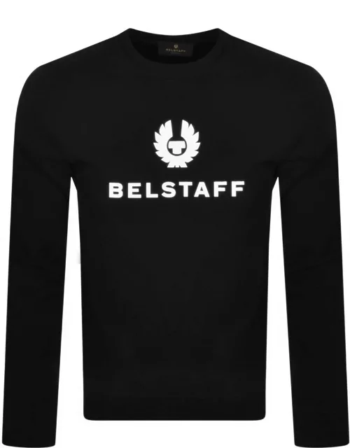 Belstaff Crew Neck Sweatshirt Black