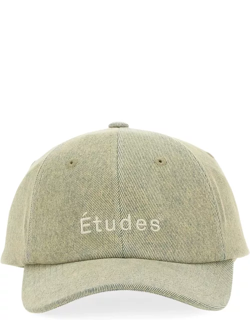 études baseball hat with logo embroidery