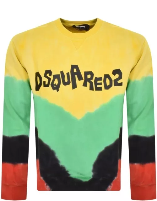 DSQUARED2 Cool Fit Sweatshirt Yellow
