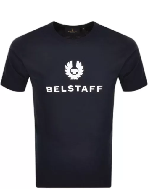 Belstaff Signature T Shirt Navy
