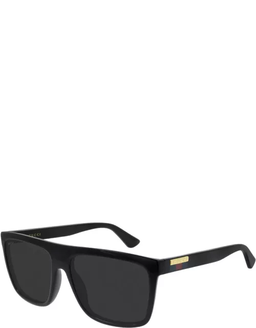 Gucci GG0748S 001 Sunglasses Black
