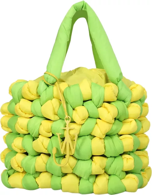 J.W. Anderson Large Knotted Lime Green/yellow Bag