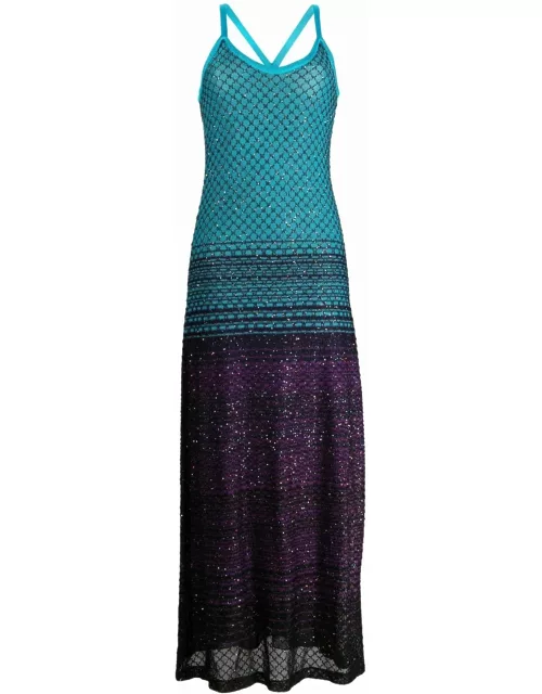 Missoni Sequin-embellished Knit Max Dres