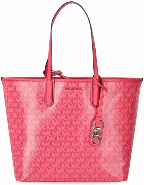 Michael Kors Eliza Fuchsia Shopping Bag