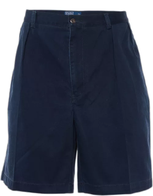 Polo Ralph Lauren Navy Blue Cotton Tyler Shorts
