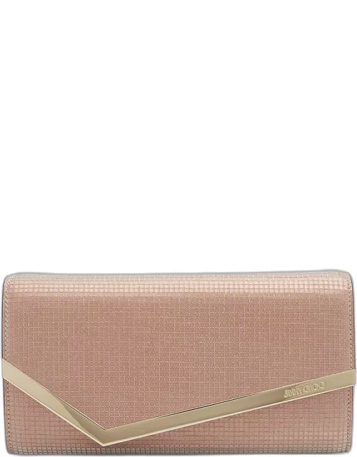 Emmie Textured Clutch Bag with Chain Strap