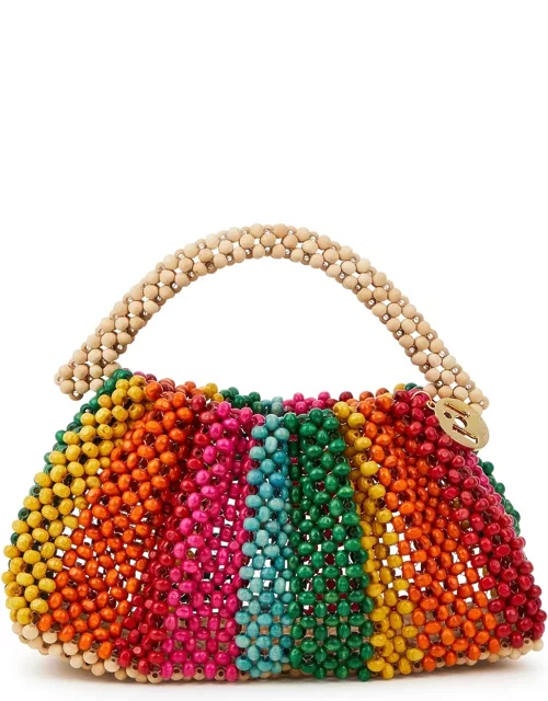 Rosantica Lola Beaded Top Handle Bag - Multicoloured