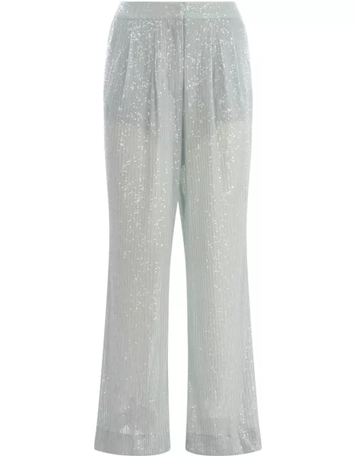 Rotate by Birger Christensen Trousers Rotate In Micro Sequin