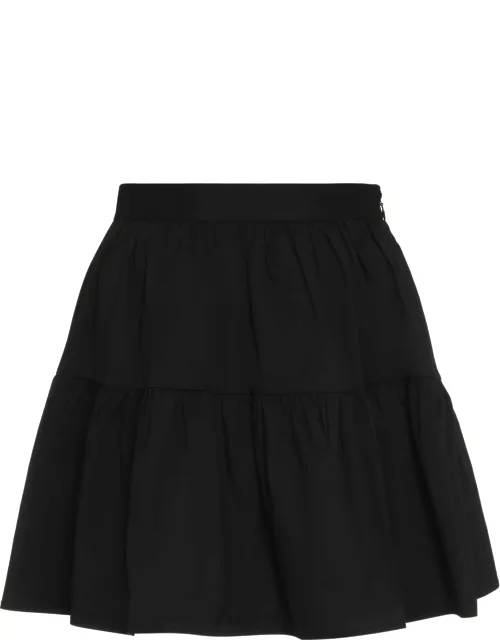 STAUD Mini Sea Cotton Mini-skirt