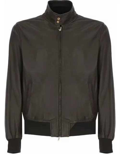 Stewart Smooth Leather Jacket