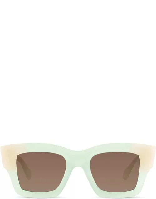 Jacquemus Les Lunettes Baci - Light Green Sunglasse