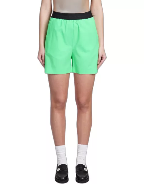MSGM Shorts In Green Woo
