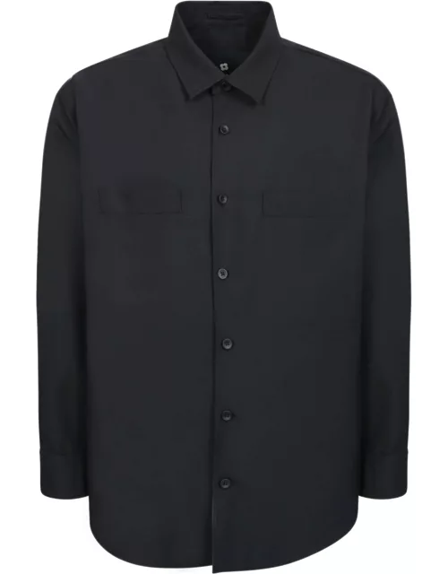 Lardini Black Relaxed Shirt