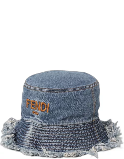 Hat FENDI Men colour Deni